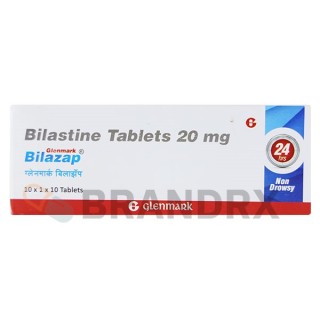 Bilazap 20 mg Glenmark Pharmaceuticals Ltd.