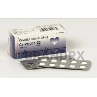 Carvejohn 25 mg Johnlee Pharmaceuticals