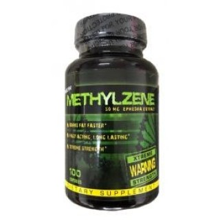 Methylzene 50 mg Ephedra ECA Stack Hard Rock HardRock Supplements